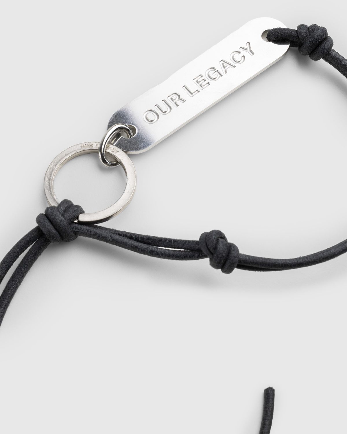 Our Legacy – Ladon Key Ring Black Leather | Highsnobiety Shop